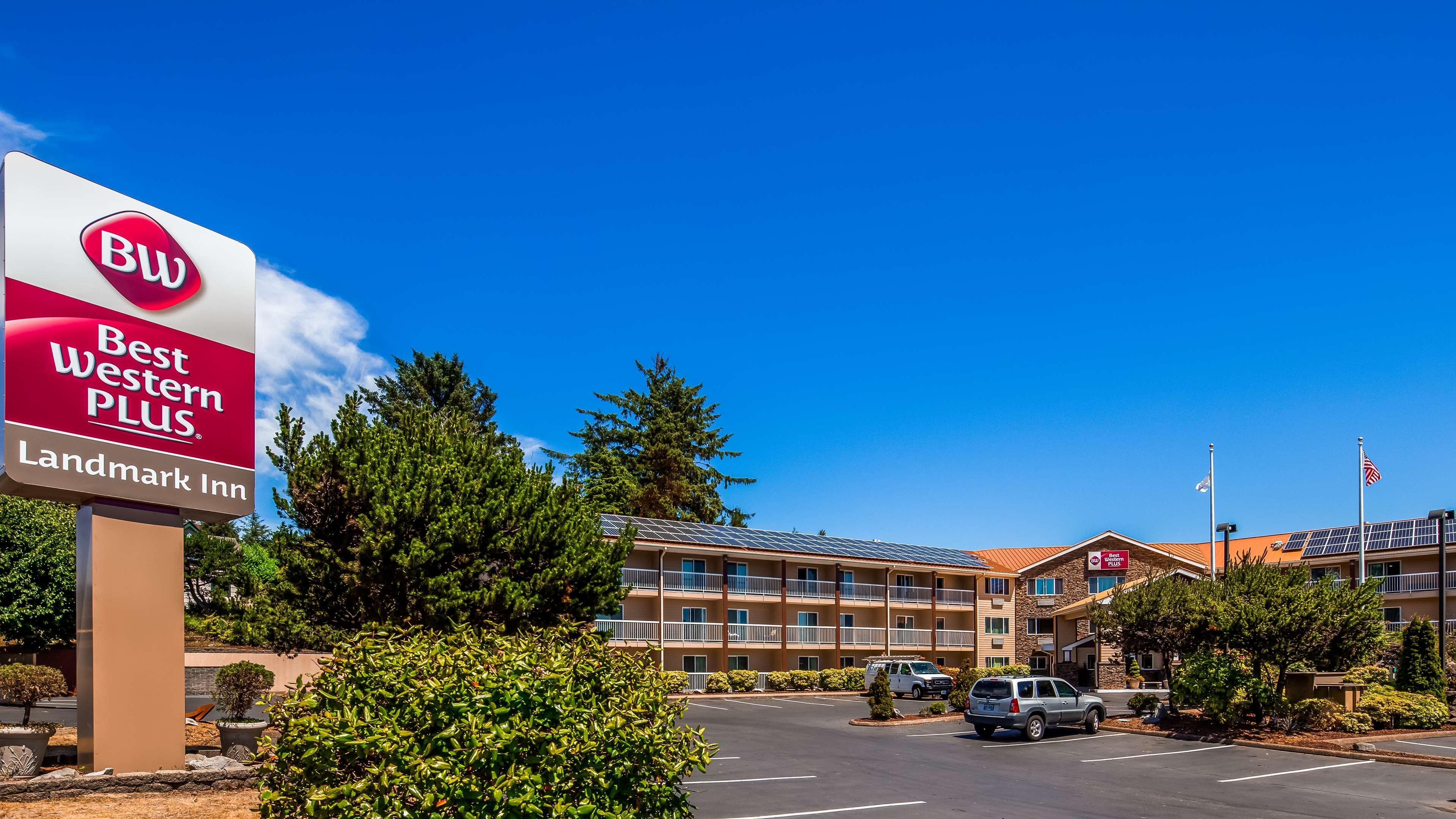 לינקולן סיטי Best Western Plus Landmark Inn מראה חיצוני תמונה